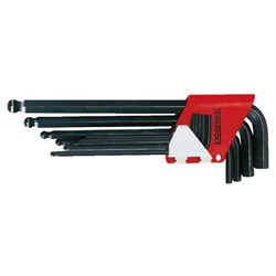 Hex Key Set Short 1.5-10 Ball End 1479MM Teng