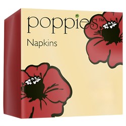 Napkin 40 2Ply Red (2000) 4024RD/D62P-R