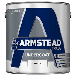 Paint Undercoat White 2.5Ltr Trade Armstead