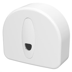 Dispenser Toilet Roll Jumbo White BC337W