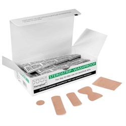 Plasters W/Proof (100 Assort) Sterostrip 7149F