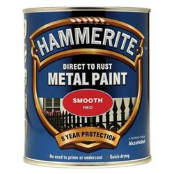 Metal Paint Smooth Red 750ml 5092824 Hammerite