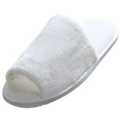 Slippers Luxury Plush White One Size GW401