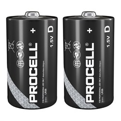 Battery Procell D (Pkt2) DDURC DDUR+ Duracell