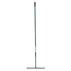 Rake Tar Asphalt Tubular Hdle Green BARM Bulldog