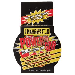Tape Mammoth Powergrip 25mm x 2.5Mt 484679 Sika