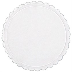 Coaster S/tex Paper Whit Unbacked(5000) PCO-WH1