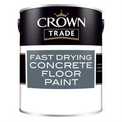 Floor Paint Concrete Red 5Ltr Crown Trade