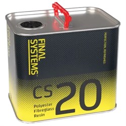 Fibreglass Resin Poly 2.5Lt c/w Hard FL3310FLP