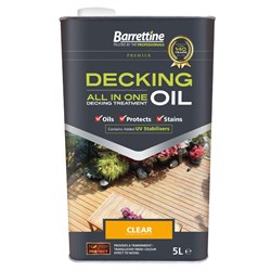 Decking Oil Clear 5Ltr DOCL005 Barrettine
