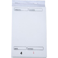 Check Pad White 2Ply (100) Duplicate PAD30-SP