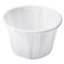 Portion Pot White Paper 1oz (250) PPOT100