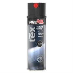 Paint Spray Black 500ml Textured Protex ProXL