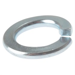 Spring Washer BZP M12 Sq Section (Bag of 100)