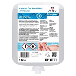 Hand Sani Alcohol Gel (6x1Ltr) BK140C1 Jangro