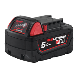 Battery M18 18v 5ah Li-ion M18B5 Milwaukee