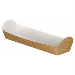 Baguette Tray Kraft Brd 24.5x6x3cm (500) D42012
