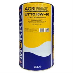 Transmission Oil Agrimax UTTO 10W40 25Ltr Morris