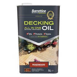 Decking Oil Rosewood 5Ltr DORO005 Barrettine