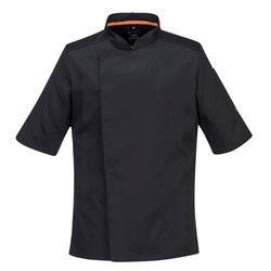Portwest C746 Mesh Air Pro Stretch Short Sleeve Chefs Jacket