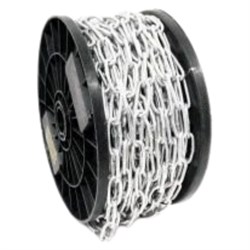 Chain Link 2.5 x14mm BZP (Sold Per Mtr) A25BZP