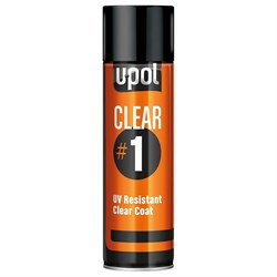 Clearcoat No.1 Spray 450ml Clear VOC320 U-Pol