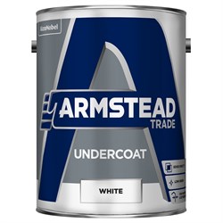 Paint Undercoat White 5Ltr Trade Armstead
