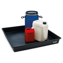 Spill Tray Black 100Ltr 1000x1000x120 P3241010