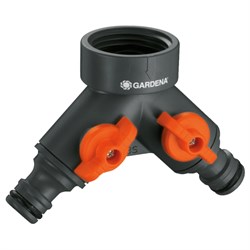 Hose Connector Twin Tap 00938-20 Gardena