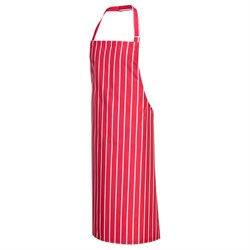 Apron One Size W/Proof Red/White Stripe S849