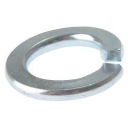 Spring Washer BZP M10 Sq Section (Bag of 100)