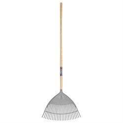 Rake Leaf Plastic Wooden Handle 3884WNB S&J