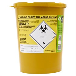 Sharpsafe Bin & Lid 3.75Ltr 51067 Crest