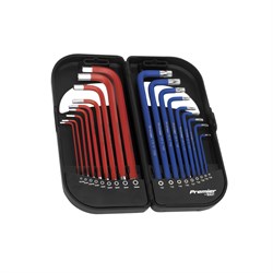Hex Key Ball End & TRX Star Set 18pc AK7176