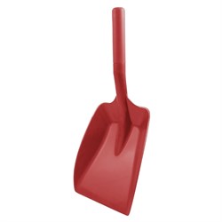Hand Shovel Hygiene Red PSH7R Hill