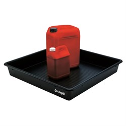 Spill Tray Black 64Ltr 800x800x120mm Ecospill
