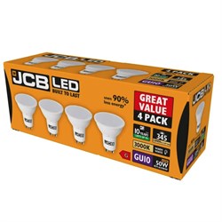 Lamp LED GU10 3000K 50W Warm White Ev/rdy (Pk6)