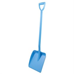 Shovel Blue Plastic D Grip 117cm PSH6B Hill