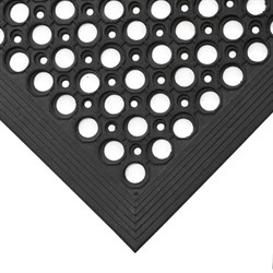 Floor Mat Kitchen A/Fat Blk 0.8x1.2Mtr RP010002