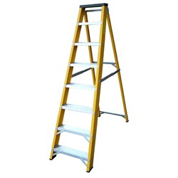 Step Ladder Fibreglass 8Tread NGFBB8M Lyte