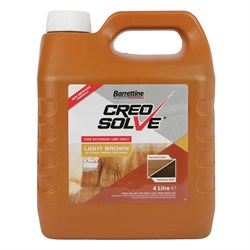 Fence Treatment  4Ltr Creosolve Light Brown