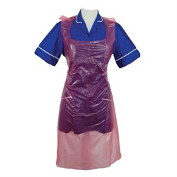 Apron Disp on Roll Red 15mu 5x200 A1R/R