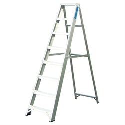 Step Ladder Painters Alu Class1 8Tread NESS8M