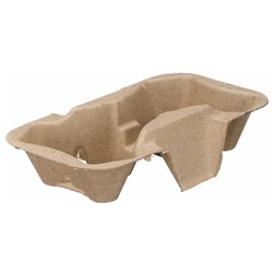 Cup Carry Tray 2-Cup Pulp Fibre (360) D31001