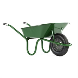 Wheelbarrow 90Ltr H/D Green 1048G Haemmerlin