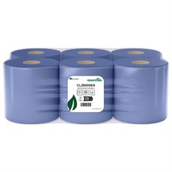 Centre Feed Blue 2Ply 80Mtr (6) CL2B806E