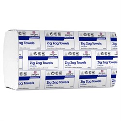 Hand Towel ZZ White 2Ply (4000)AE209/P01495/45570