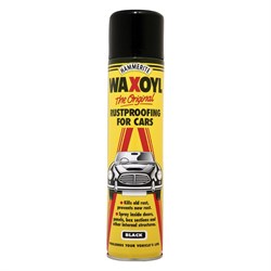 Waxoyl Black Spray 400ml 5092855 Hammerite