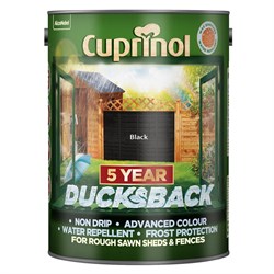 Fence Paint Ducksback Black 5Ltr
