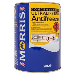 Ultralife Red Antifreeze 20Ltr Morris